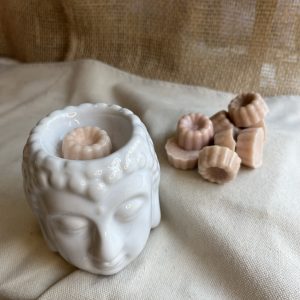 Lots de 2 fondants de bougie - Café