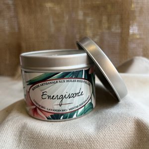 Bougie huiles essentielles - Énergisante