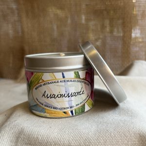 Bougie huiles essentielles - Assainissante