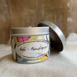 Bougie huiles essentielles - Anti-Moustiques